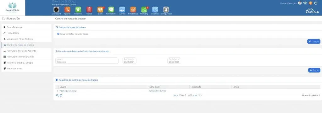 Control horario de tu clínica con una solución cloud