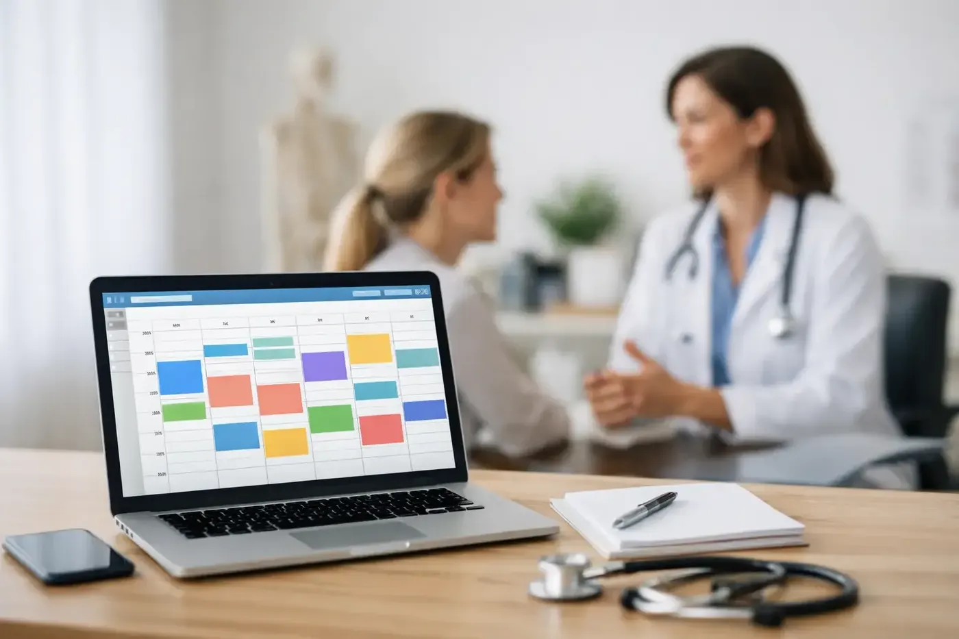 Agenda clínica online para consultas que crecen
