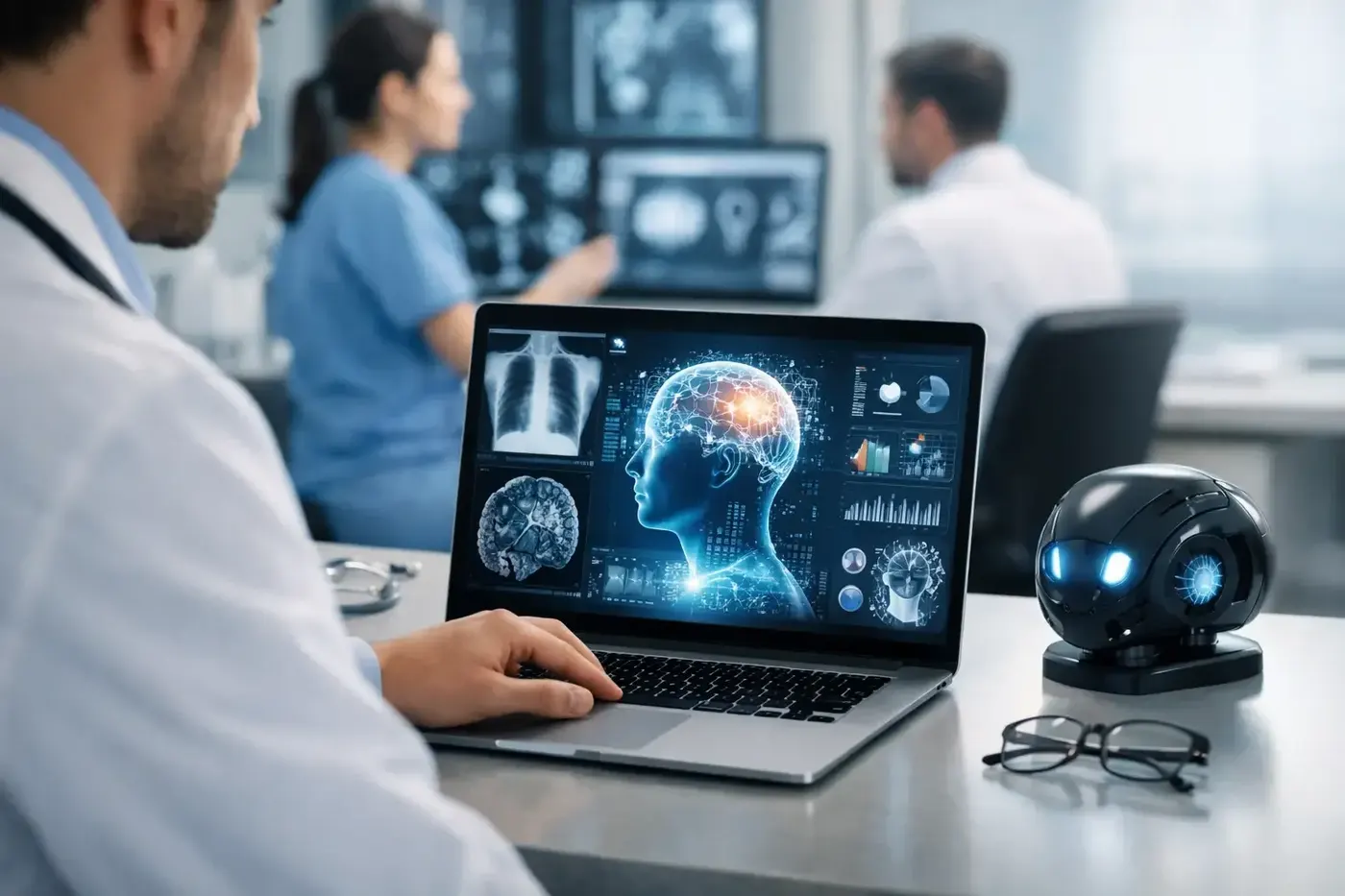 Software médico con inteligencia artificial útil