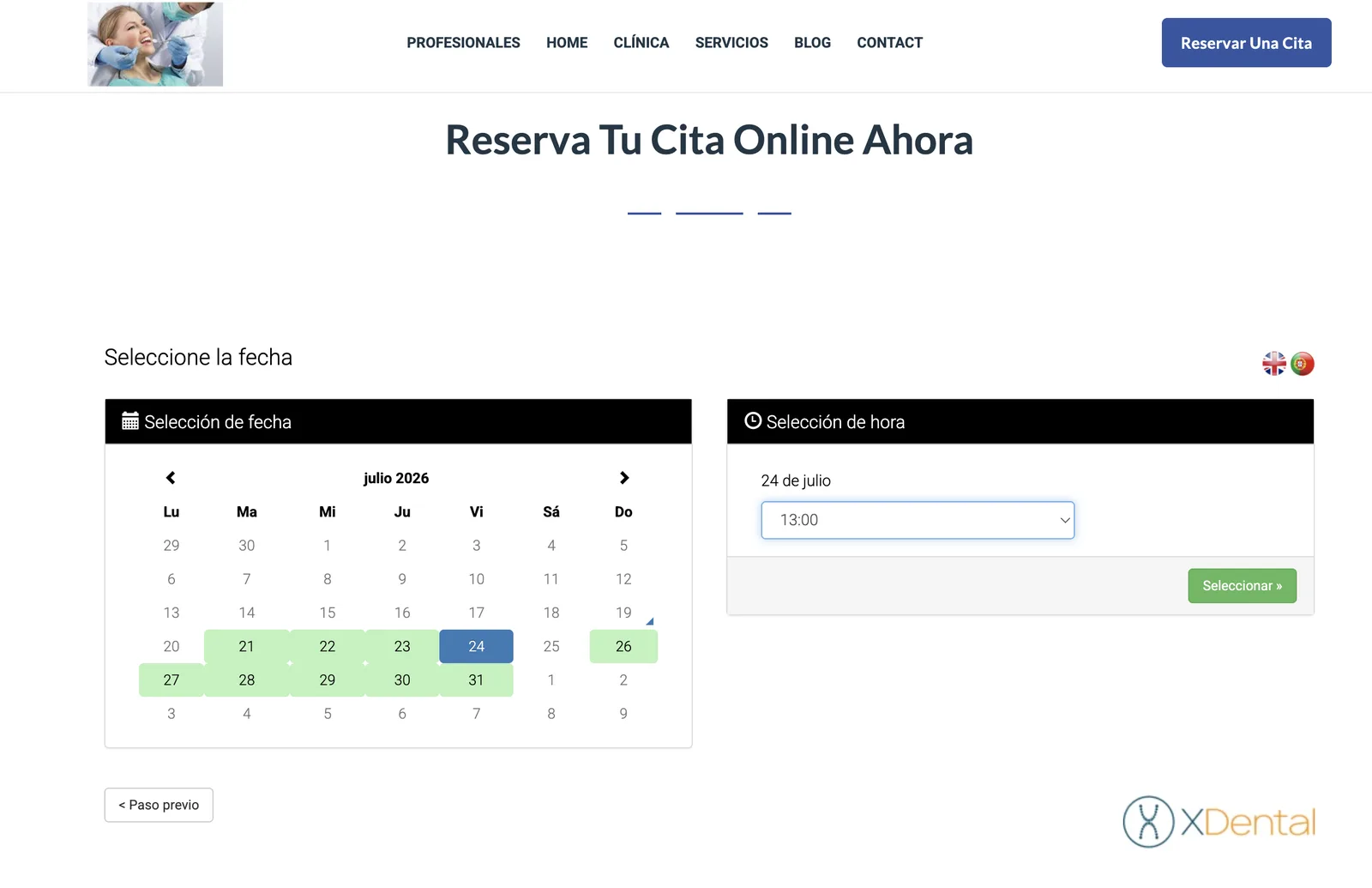 DriCloud: cita online del paciente