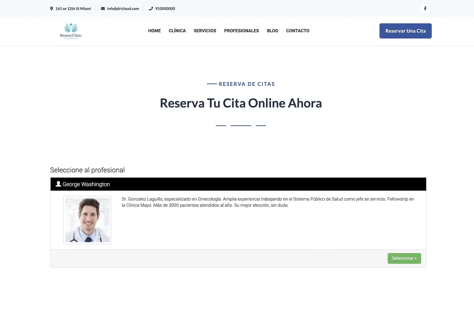 DriCloud: la cita online de la clínica