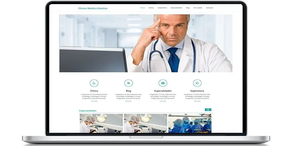 DriCloud: web de una clínica