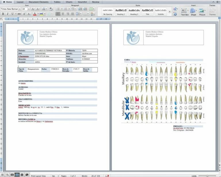 informe-medico-dental