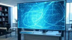 Portales Digitales Innovadores" – Un texto en español que sugiere plataformas o sitios web digitales con características novedosas y avanzadas.